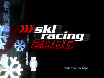 Ski Racing 2006 (Europe) screen shot title